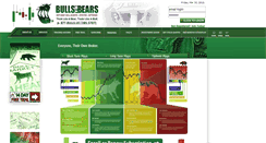 Desktop Screenshot of bullstobears.com